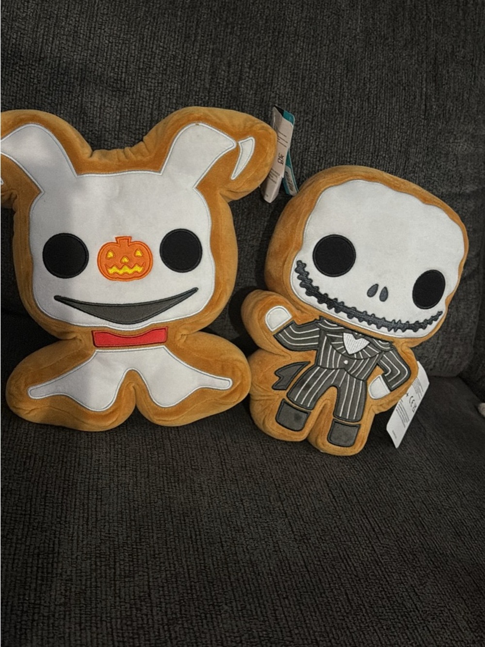 Plush Halloween Character Toy - Orange and White